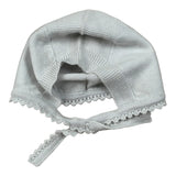 Wedoble Cappello tinta unita con Ricami Azzurro per Neonata I1801360E AZZURRO WEDOBLE 