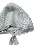 Wedoble Cappello tinta unita con Ricami Azzurro per Neonata I1807360A AZZURRO WEDOBLE 