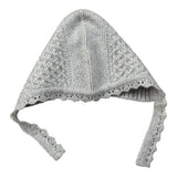 Wedoble Cappello tinta unita con Ricami Grigio per Neonata I1807360A GRIGIO WEDOBLE 