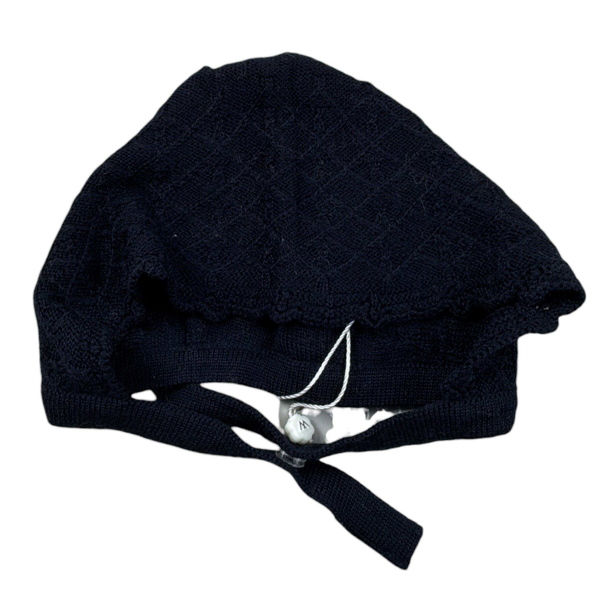 Wedoble Cappello tinta unita con Ricami Blu per Neonato I1907360A BLU WEDOBLE 
