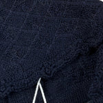 Wedoble Cappello tinta unita con Ricami Blu per Neonato I1907360A BLU WEDOBLE 