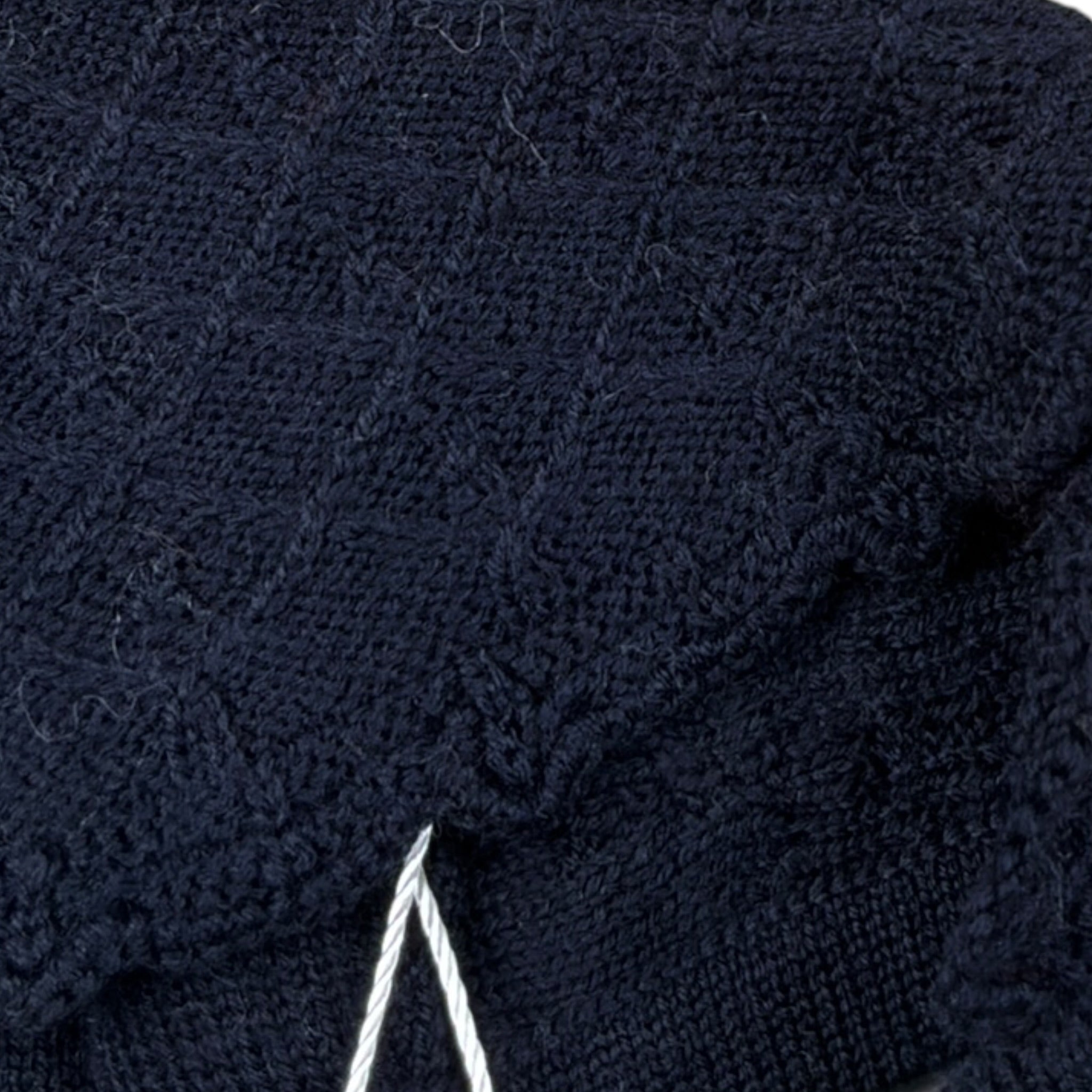 Wedoble Cappello tinta unita con Ricami Blu per Neonato I1907360A BLU WEDOBLE 