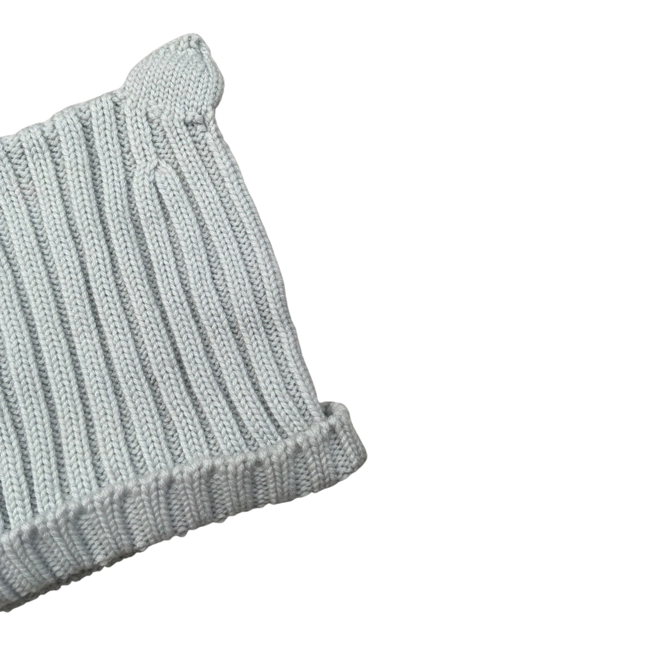 Wedoble Cappello tinta unita con Orecchie Azzurro per Neonato I1910307E AZZURRO WEDOBLE 