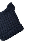 Wedoble Cappello tinta unita con Orecchie Blu per Neonato I1910307E BLU WEDOBLE 