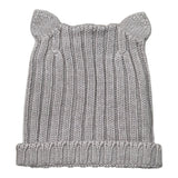 Wedoble Cappello tinta unita con Orecchie Grigio per Neonato I1910307E GRIGIO WEDOBLE 