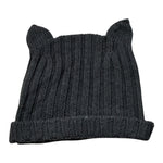 Wedoble Cappello tinta unita con Orecchie Grigio Scuro per Neonato I1910307E GRIGIO SCURO WEDOBLE 