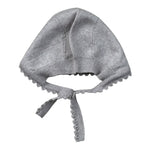 Wedoble Cappello tinta unita con Ricami Grigio per Neonata I1910360A GRIGIO WEDOBLE 