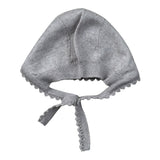 Wedoble Cappello tinta unita con Ricami Grigio per Neonata I1910360A GRIGIO WEDOBLE 