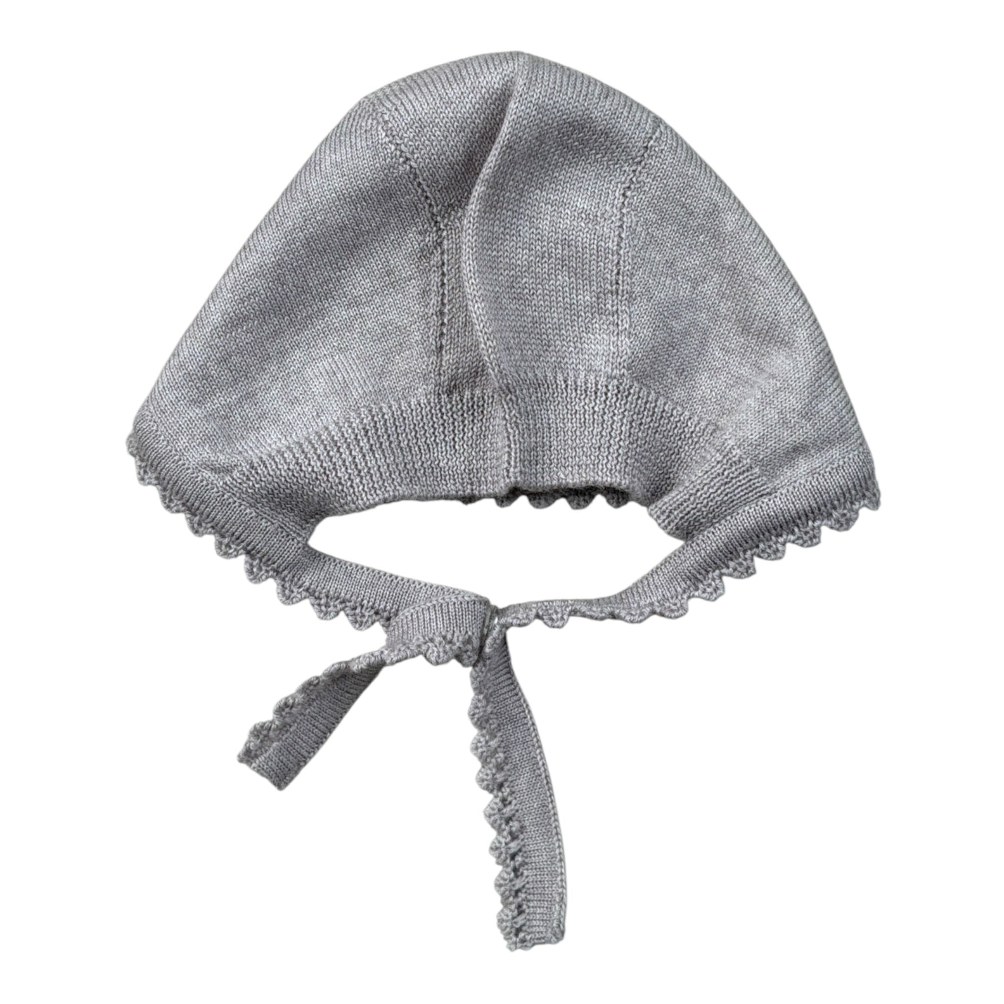 Wedoble Cappello tinta unita con Ricami Grigio per Neonata I1910360A GRIGIO WEDOBLE 