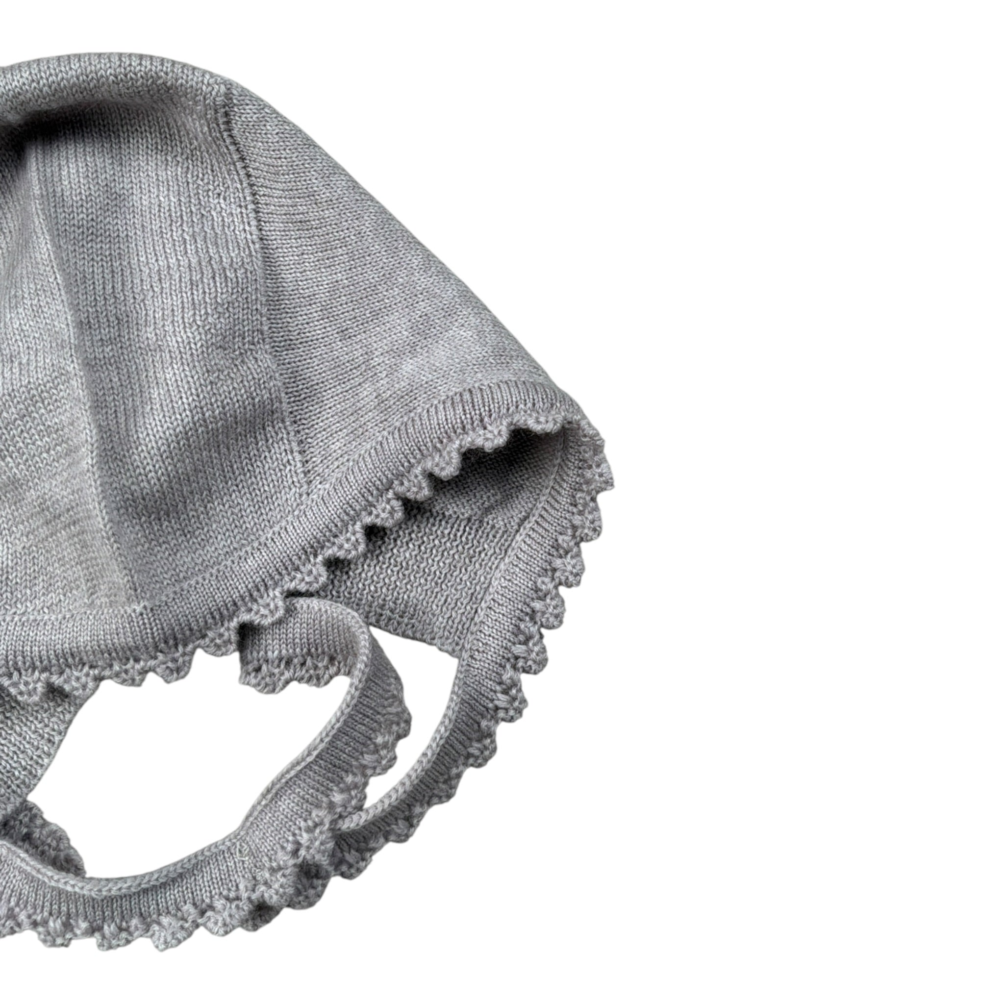 Wedoble Cappello tinta unita con Ricami Grigio per Neonata I1910360A GRIGIO WEDOBLE 