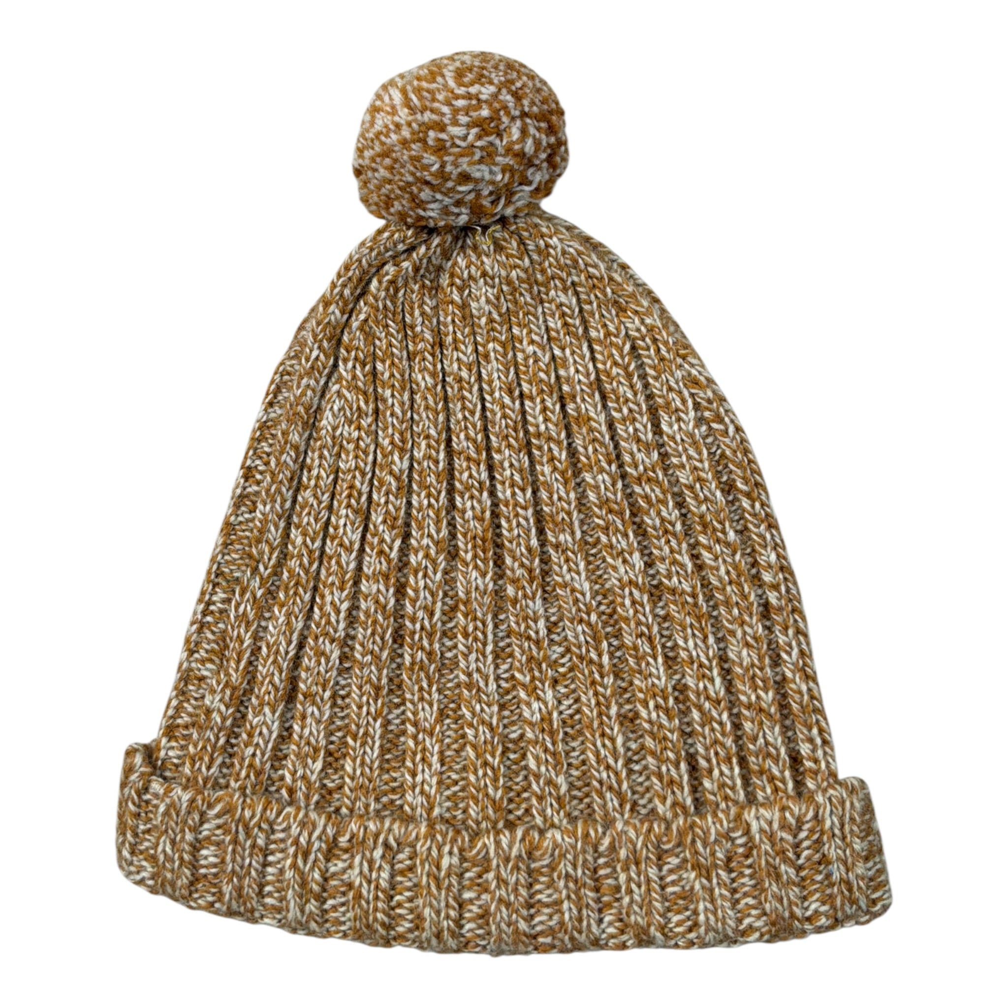 Wedoble Cappello tinta unita con Pon Pon Giallo per Neonato I2009307A GIALLO WEDOBLE 