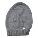 Wedoble Cappello tinta unita con Ricami Grigio per Neonata I2103307A GRIGIO WEDOBLE 