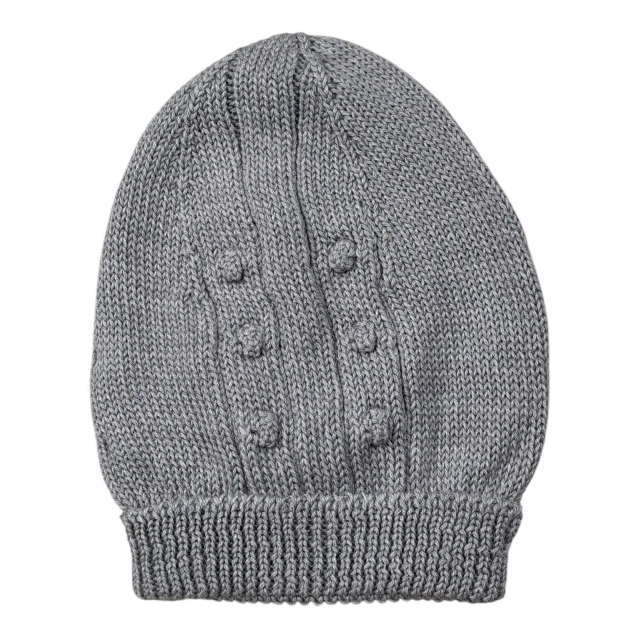 Wedoble Cappello tinta unita con Ricami Grigio per Neonata I2103307A GRIGIO WEDOBLE 