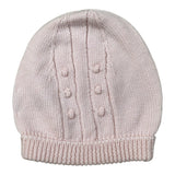 Wedoble Cappello tinta unita con Ricami Rosa per Neonata I2103307A ROSA WEDOBLE 