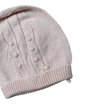 Wedoble Cappello tinta unita con Ricami Rosa per Neonata I2103307A ROSA WEDOBLE 