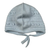 Wedoble Cappello tinta unita con Ricami Azzurro per Neonato I2103360A AZZURRO WEDOBLE 