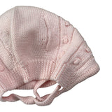 Wedoble Cappello tinta unita con Ricami Rosa per Neonato I2103360A ROSA WEDOBLE 