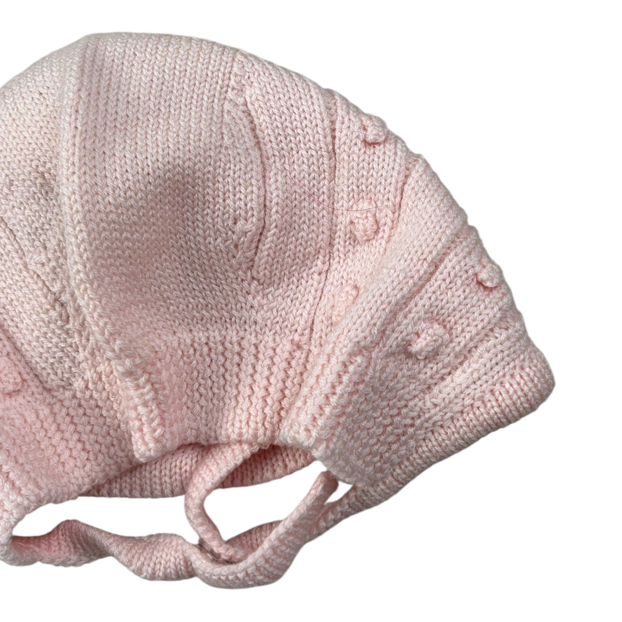 Wedoble Cappello tinta unita con Ricami Rosa per Neonato I2103360A ROSA WEDOBLE 
