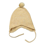 Wedoble Cappello tinta unita con Pon Pon Giallo per Neonata I2104307A GIALLO WEDOBLE 