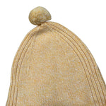 Wedoble Cappello tinta unita con Pon Pon Giallo per Neonata I2104307A GIALLO WEDOBLE 