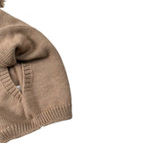 Wedoble Cappello tinta unita con Pon Pon Beige per Bambino I2110307G BEIGE WEDOBLE 