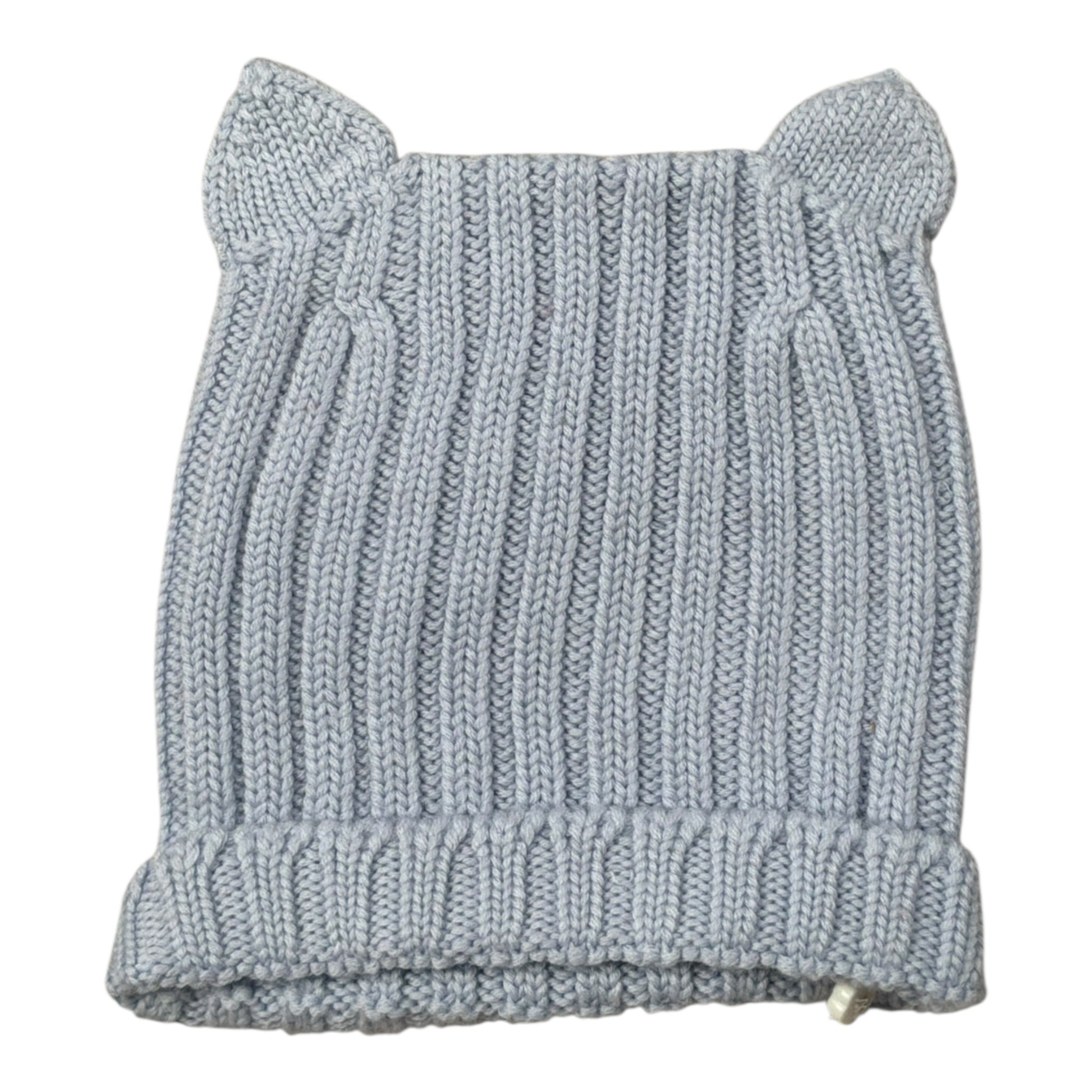 Wedoble Cappello tinta unita con Orecchie Azzurro per Neonata I2208307A AZZURRO WEDOBLE 
