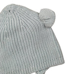 Wedoble Cappello tinta unita con Orecchie Azzurro per Neonata I230307B AZZURRO WEDOBLE 