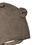 Wedoble Cappello tinta unita con Orecchie Marrone per Neonata I230307B MARRONE WEDOBLE 