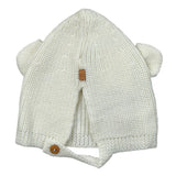 Wedoble Cappello tinta unita con Orecchie Panna per Neonata I230307B PANNA WEDOBLE 