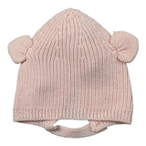 Wedoble Cappello tinta unita con Orecchie Rosa per Neonata I230307B ROSA WEDOBLE 