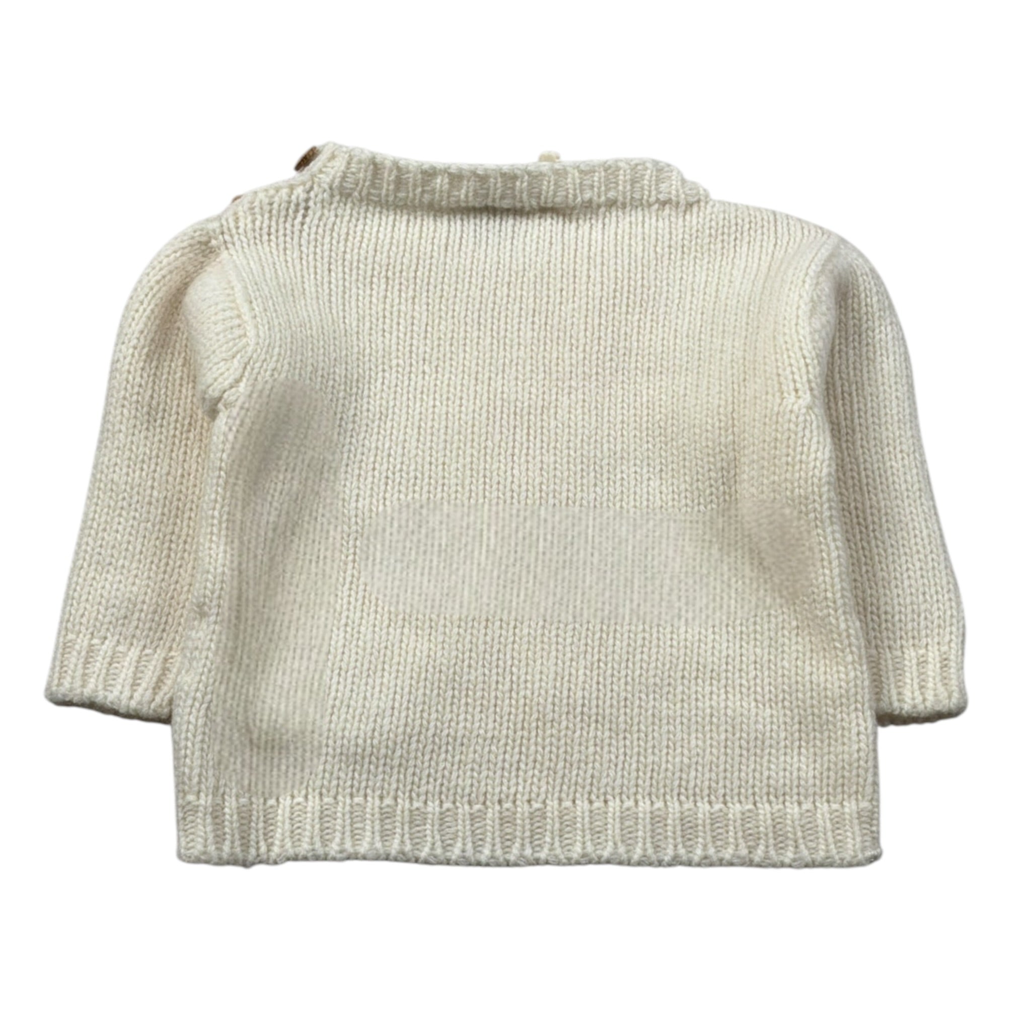 Wedoble Maglia Girocollo tinta unita Panna per Neonato I2404301 PANNA WEDOBLE 