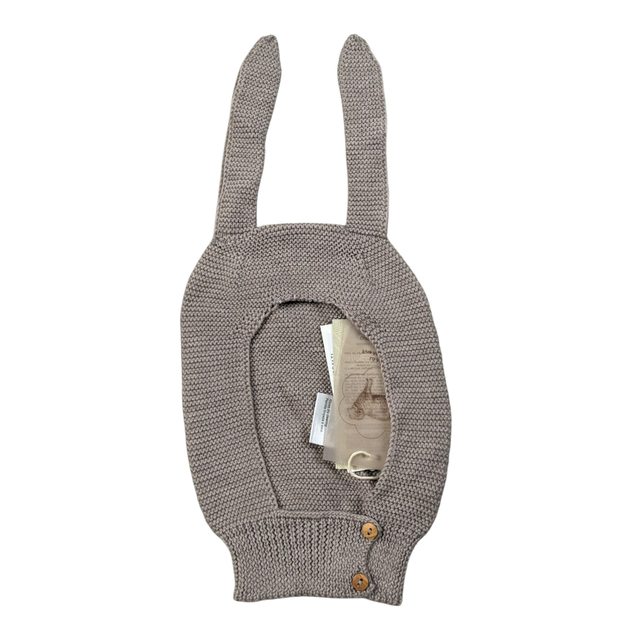 Wedoble Cappello tinta unita con Orecchie Beige per Neonata I2408307 BEIGE WEDOBLE 
