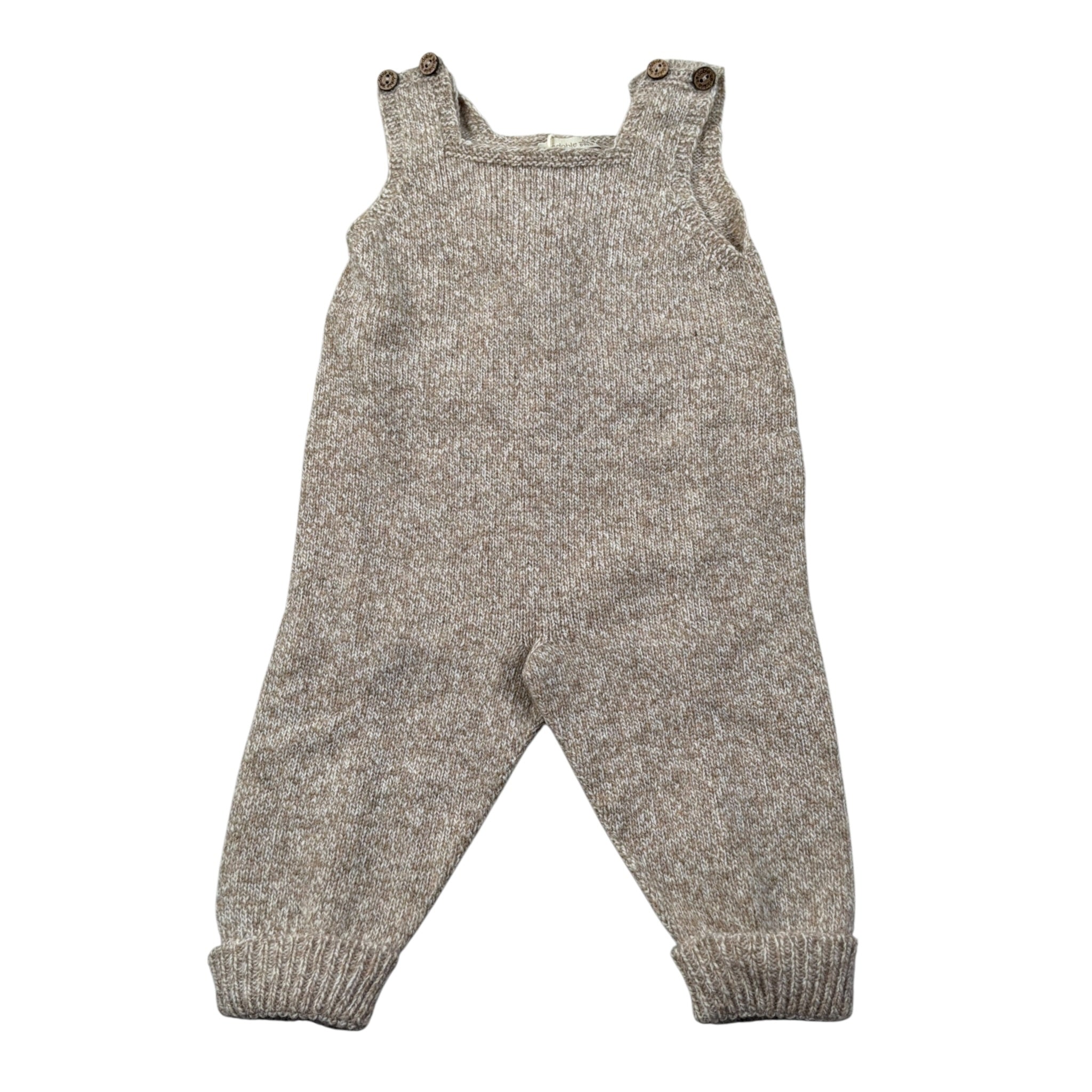 Wedoble Tutina Giromanica tinta unita Beige per Neonato I2503310B BEIGE WEDOBLE 