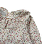 Wedoble Body Camicia Manica Lunga Fantasia Floreale Panna per Neonata I2506716A PANNA WEDOBLE 
