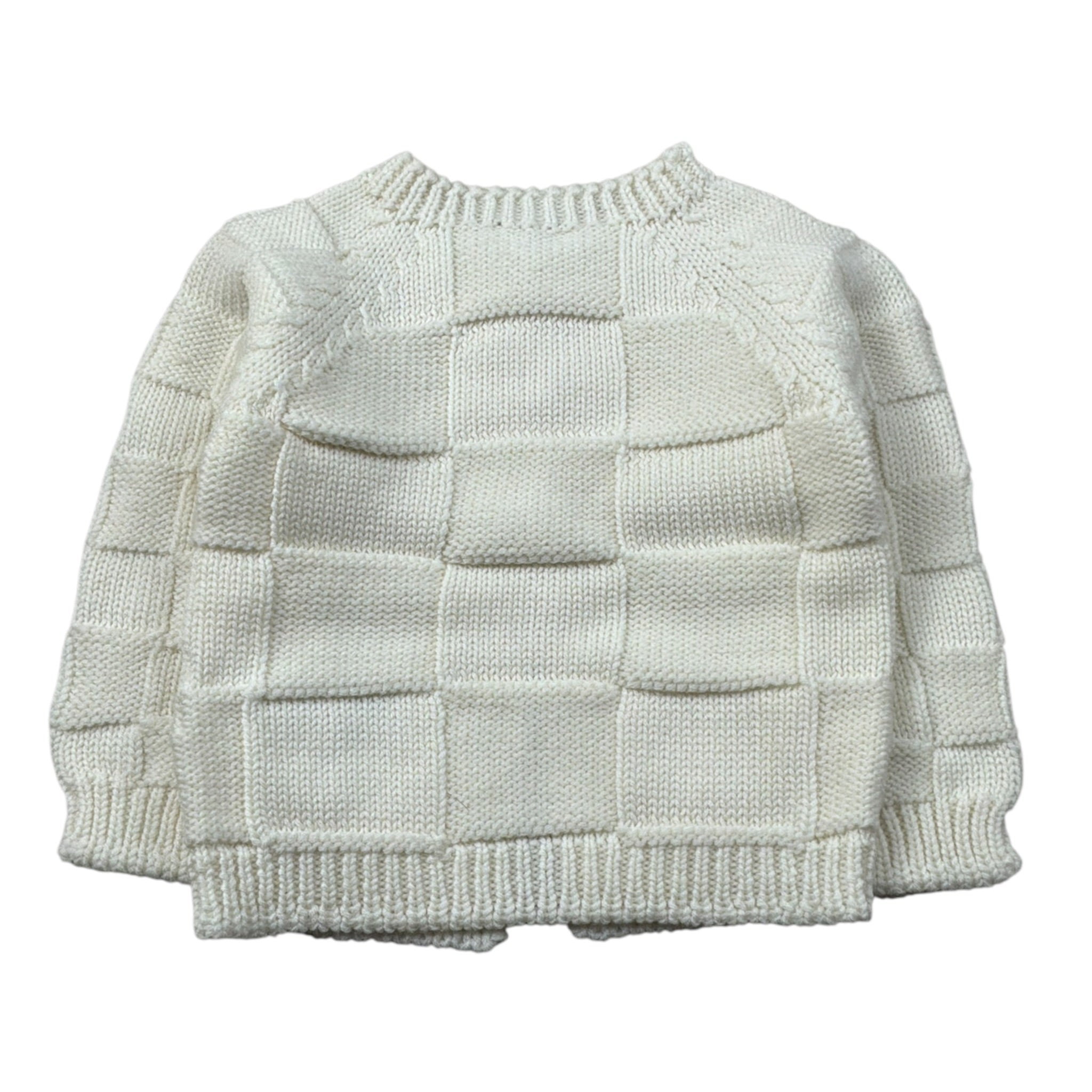 Wedoble Cardigan tinta unita Panna per Neonata I2507308A PANNA WEDOBLE 