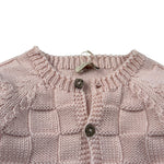 Wedoble Cardigan tinta unita Rosa per Neonata I2507308A ROSA WEDOBLE 