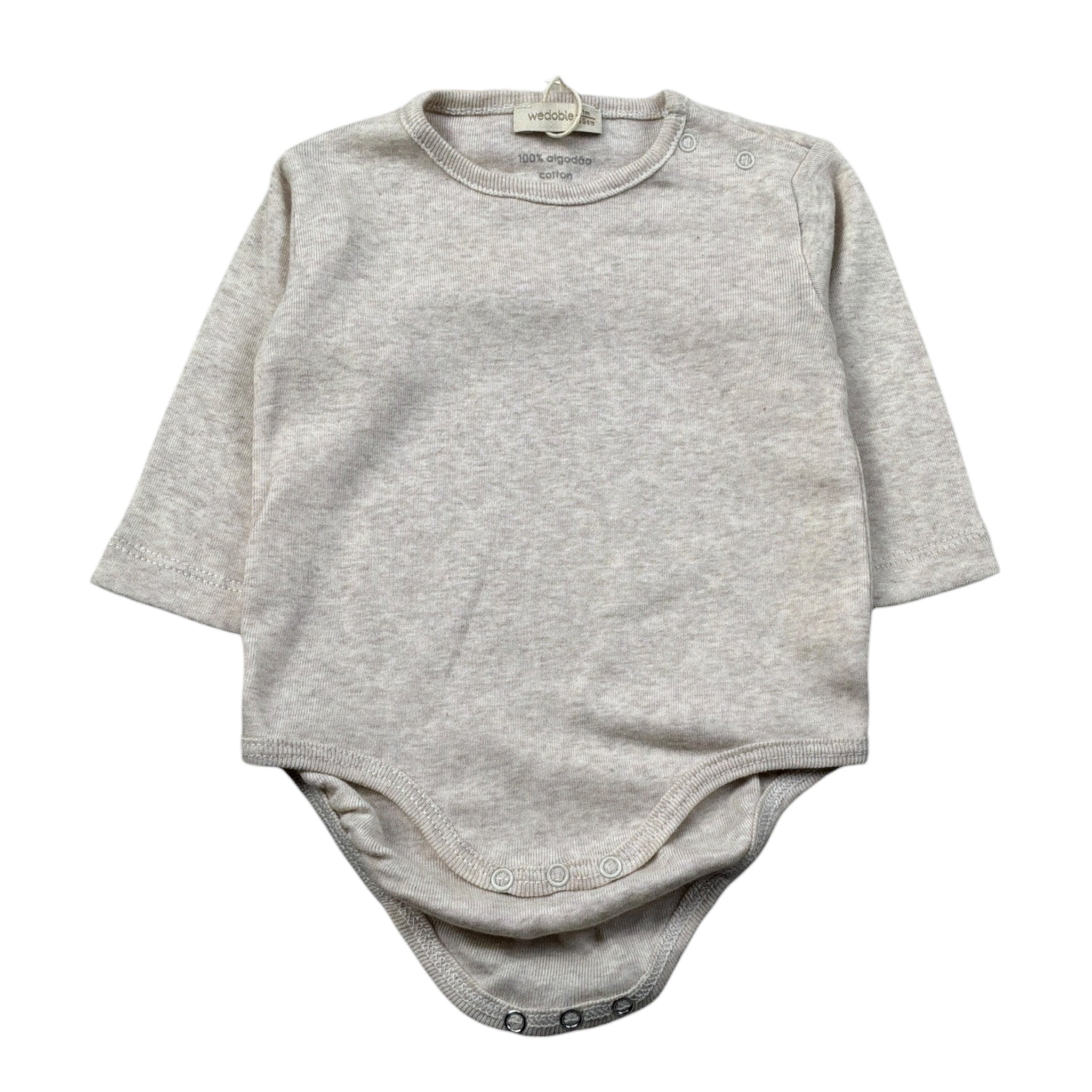 Wedoble Body Manica Lunga tinta unita Beige per Neonato I2515616A BEIGE WEDOBLE 