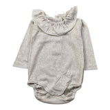 Wedoble Body Manica Lunga con Colletto Beige per Neonata I2515616D BEIGE WEDOBLE 