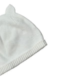 Wedoble Cappello tinta unita con Orecchie Bianco per Neonata V2013307E BIANCO WEDOBLE 