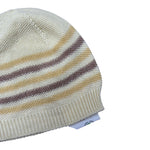 Wedoble Cappello Bicolore con Fantasia A Righe Giallo per Neonato V2507307A GIALLO WEDOBLE 