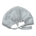 Wedoble Cappello tinta unita con Ricami Azzurro per Neonato WWWWW AZZURRO WEDOBLE 