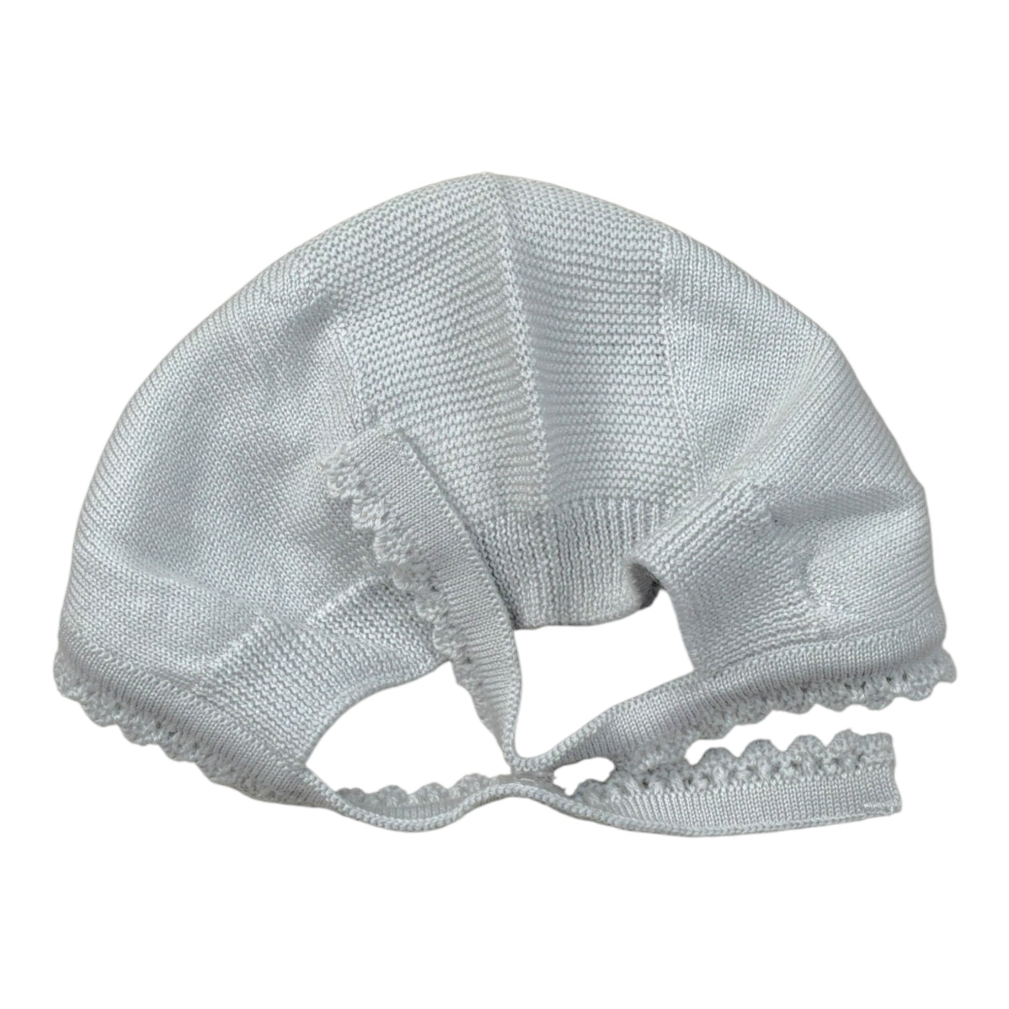 Wedoble Cappello tinta unita con Ricami Azzurro per Neonato WWWWW AZZURRO WEDOBLE 