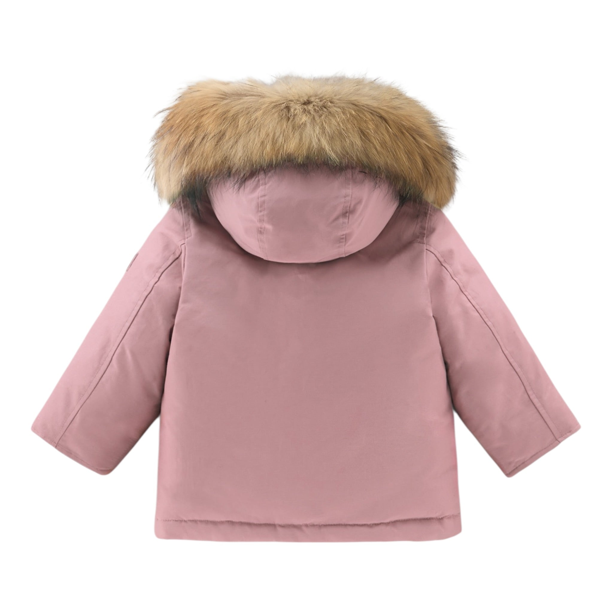 Woolrich Giubbino tinta unita con Bottoni Rosa per Neonata CFWKOU0469MRUT0641 ROSA WOOLRICH 