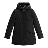 Woolrich Giubbino tinta unita con Bottoni Nero per Bambino KOU0223 NERO WOOLRICH 