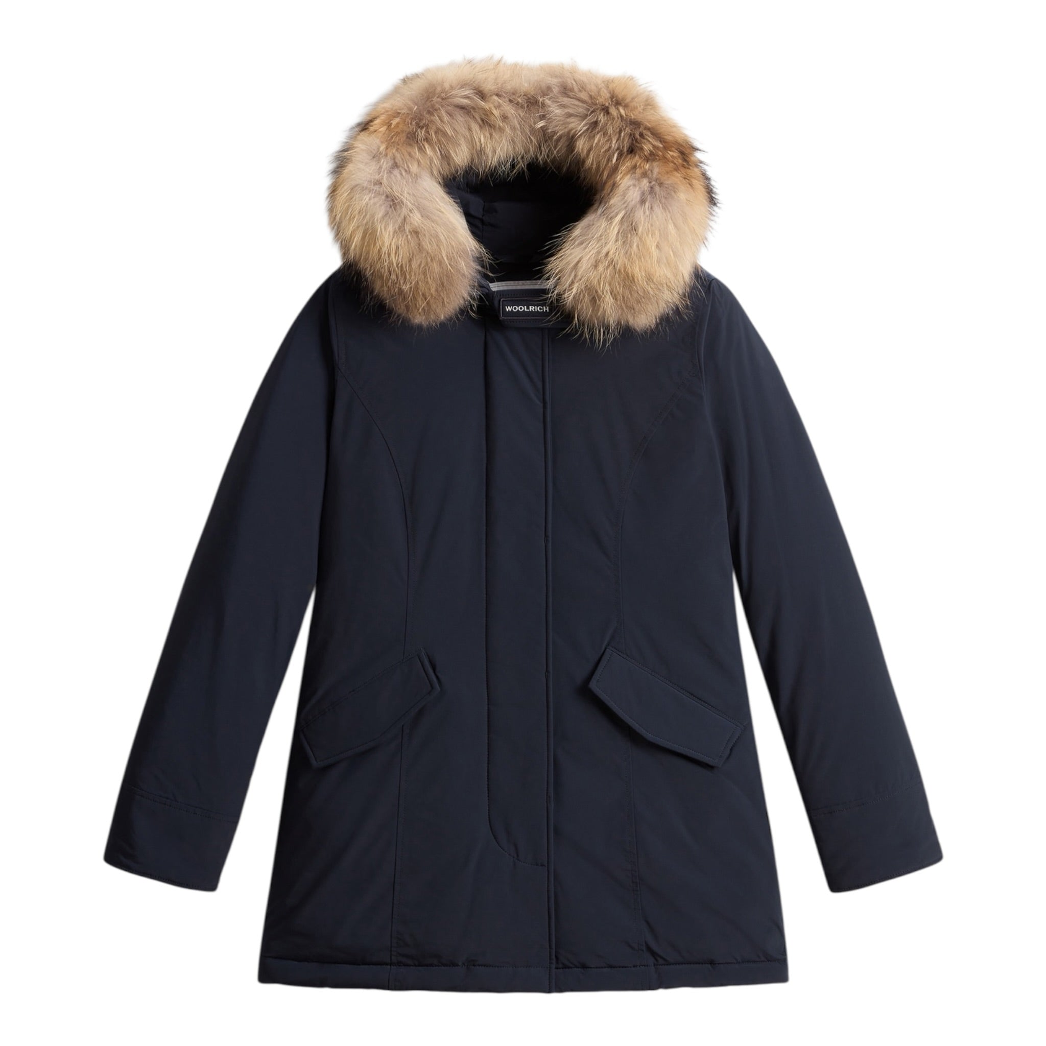 Woolrich Giubbino tinta unita con Bottoni Blu per Bambino KOU0479 BLU WOOLRICH 