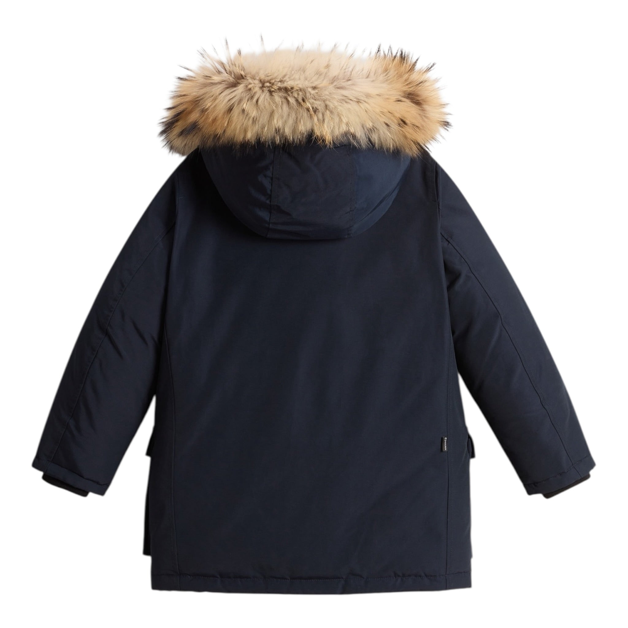 Woolrich Giubbino tinta unita con Bottoni Blu per Bambino WKOU0187 BLU WOOLRICH 