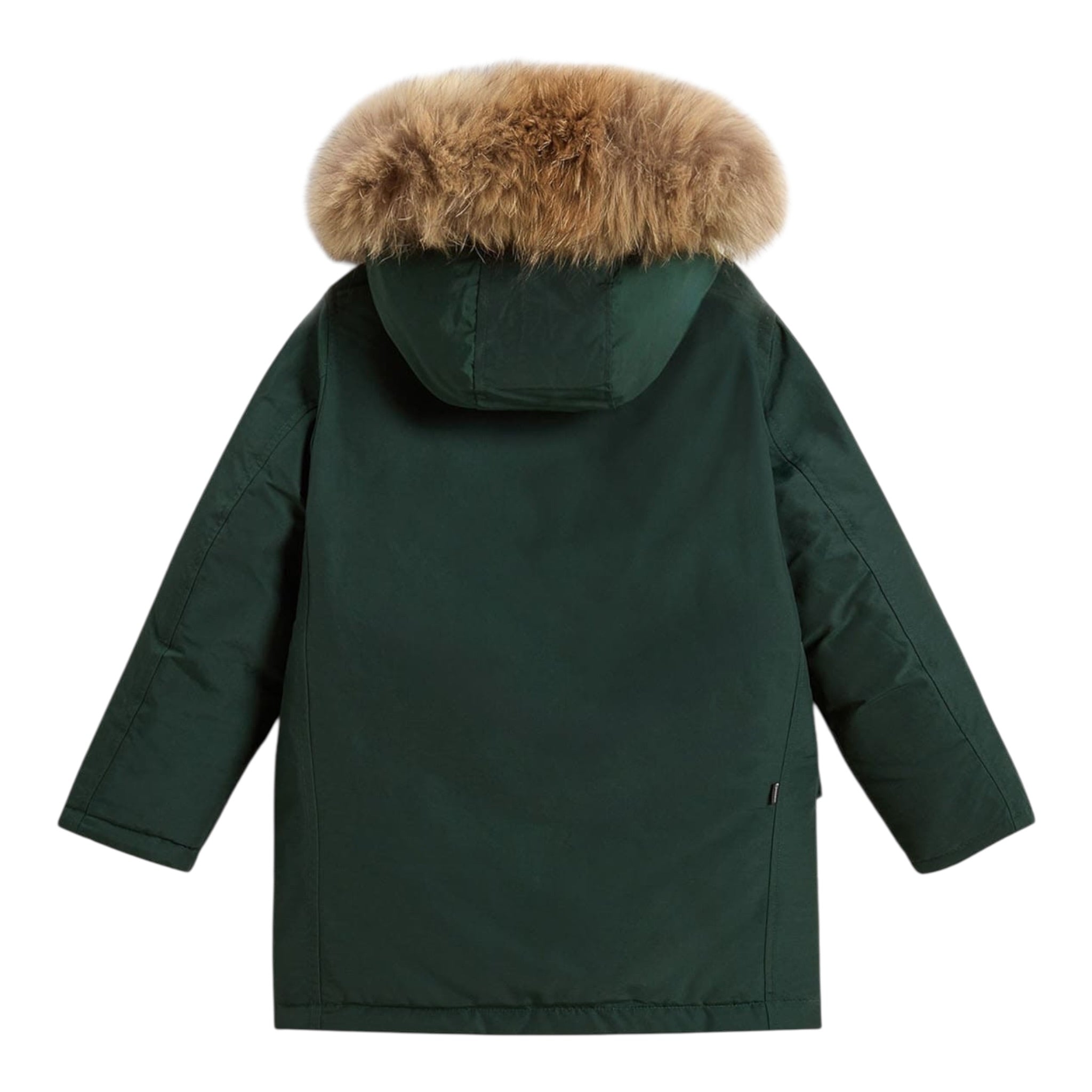 Woolrich Giubbino tinta unita con Bottoni Verde per Bambino WKOU0187 VERDE WOOLRICH 