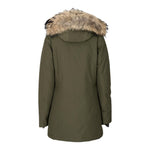 Woolrich Giubbino tinta unita con Bottoni Verde per Bambino WKOU0479 VERDE WOOLRICH 