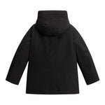 Woolrich Giubbino tinta unita con Bottoni Nero per Bambino WKOU464 NERO WOOLRICH 