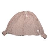 Xacus Camicia tinta unita con Fantasia Rosa per Bambina ALLEGRA ROSA XACUS 